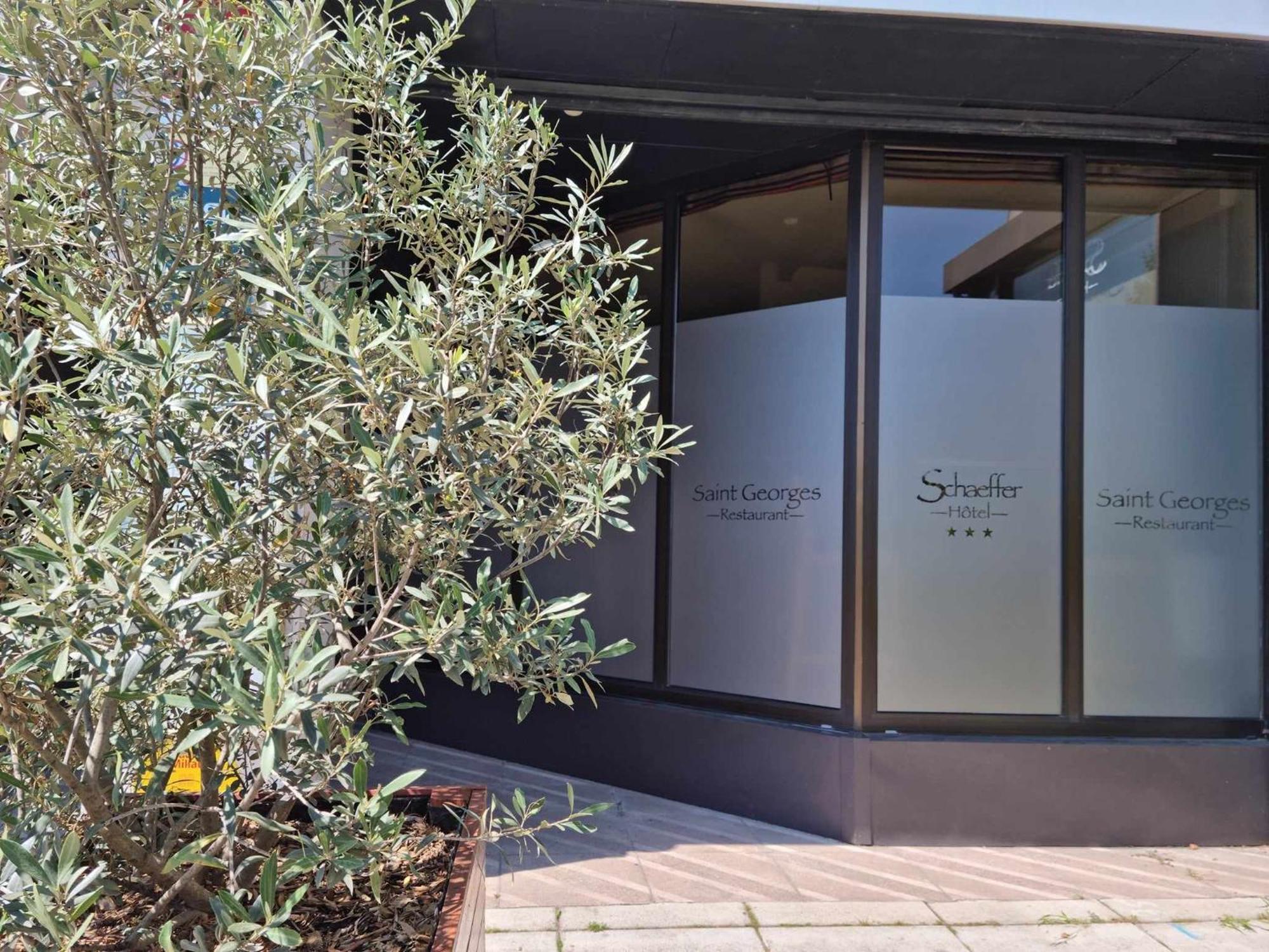Serrières Logis Hotel Schaeffer- Restaurant Le Saint Georges מראה חיצוני תמונה
